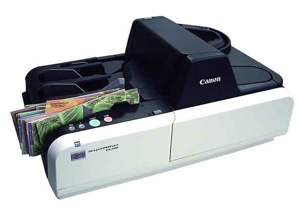 Máy Canon CR-190i: scan séc